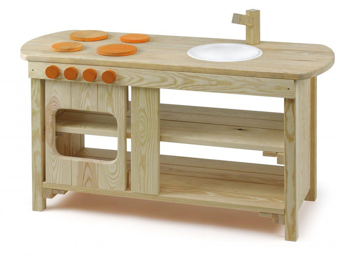 Drewniana kuchnia dla dzieci Outdoor Erzi