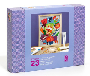 Djeco Atelier Grands Augustins Zestaw artystyczny dla dorosłych Mieszanie kolorów Atelier 23