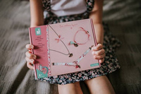 Zestaw do tworzenia biżuterii Wstążeczki Janod