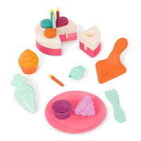 Interaktywny piekarnik i tort efekty dźwiękowe i świetlne Mini Chef Bake a Cake Playset B.toys