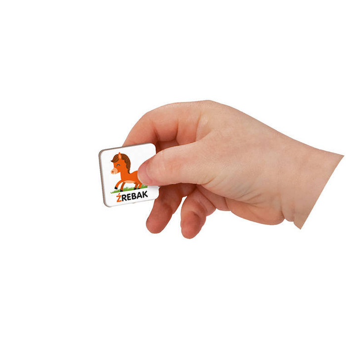 Magnetyczna układanka Polski Alfabet Magnetibook Janod