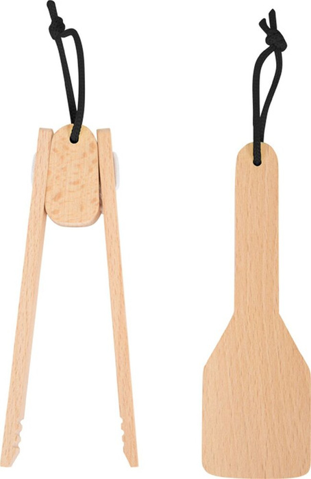 Czarna kuchnia z drewna dla dzieci industrialna Small Foot