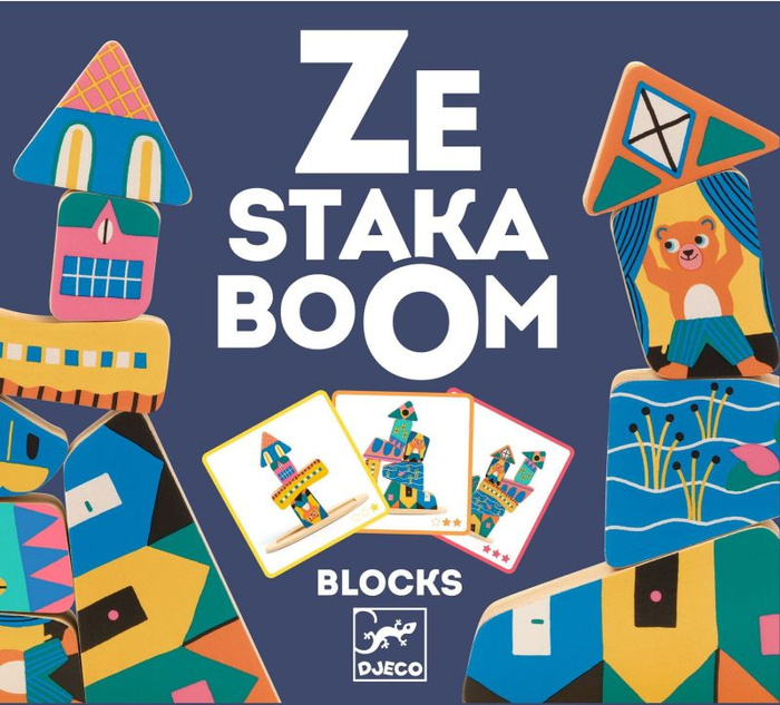 Drewniany balansujący domek dla dzieci Djeco