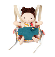 Lalka Jeanne w nosidełku 24 cm Dzidziuś z akcesoriami Lilliputiens