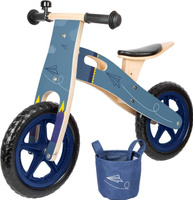 Drewniany rowerek biegowy Samolot z origami Small Foot