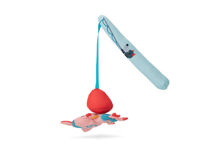 Zabawa w wędkowanie w kąpieli Wilk Louis Lilliputiens