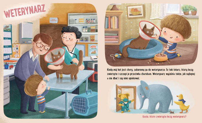 Feluś i Gucio poznają zawody Nasza Księgarnia