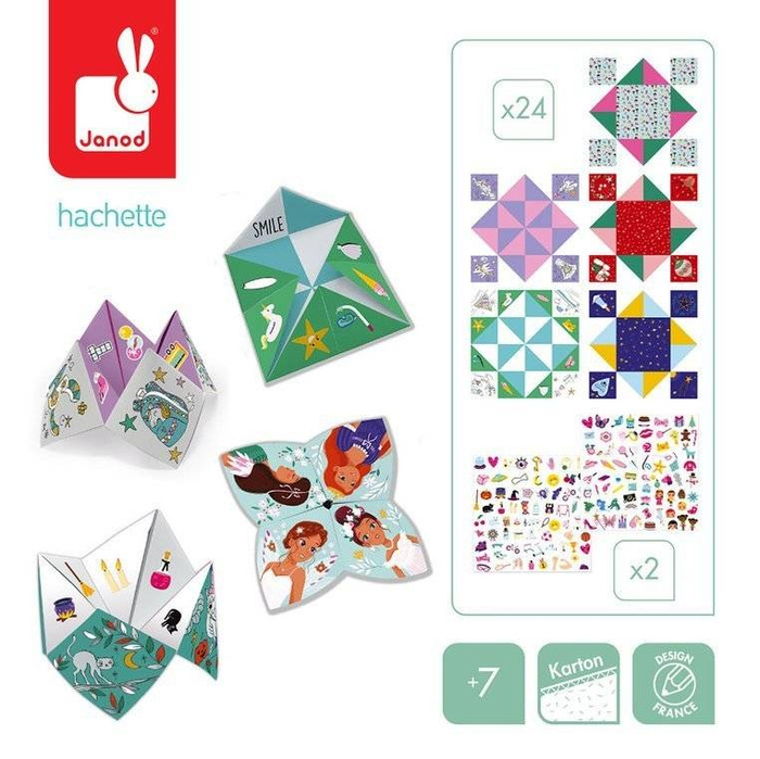 Zestaw kreatywny Papierowe wróżby piekło-niebo Janod