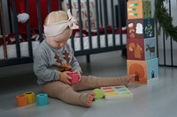 Drewniane puzzle sensoryczne "Kształty i dźwięki", Janod