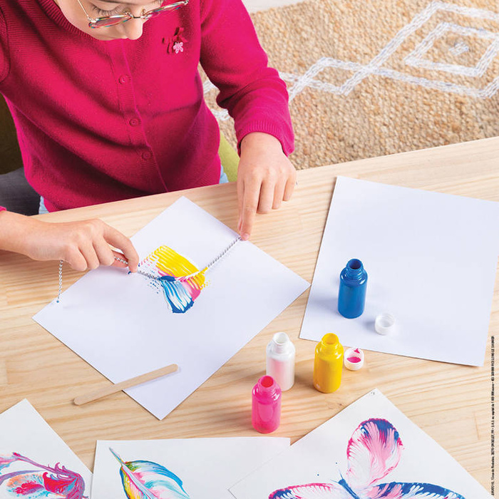 Zestaw kreatywny dla dzieci Malowanie łańcuszkiem Kwiaty I love creativity Janod