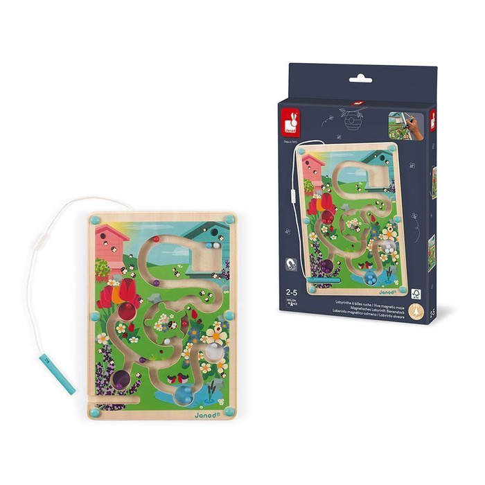 Magnetyczny labirynt dla dzieci Łąka Janod