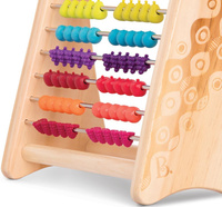 Liczydło sensoryczne z drewna owoce Two-ty Fruity B.Toys