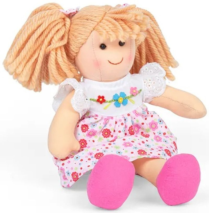 Szmaciana lalka Georgia 25 cm Bigjigs