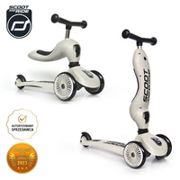  SCOOTANDRIDE Highwaykick1 2w1 Jeździk i hulajnoga 1-5 lat Ash