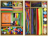 Zestaw DIY pudełko kreatywne 20 aktywności Buki