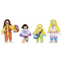 Lalki drewniane Rodzinka Love and Harmony Goki