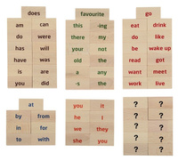 Drewniana gra planszowa dla dzieci Znajome pytania English Eater Pilch