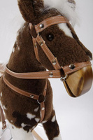 Koń na biegunach XL. Koń łaciaty