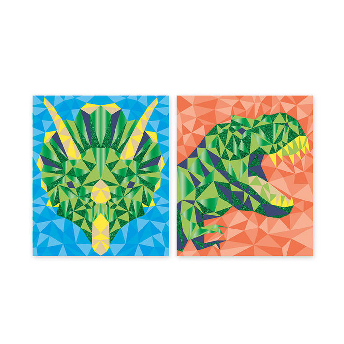 Zestaw kreatywny Mozaika Dinozaury Misterix 7+ Janod