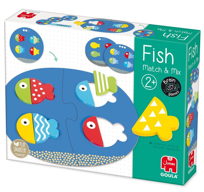Gra edukacyjna Fish Match & Mix Goula