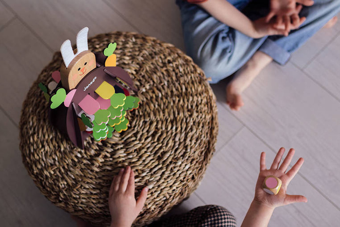 Gra strategiczna drewniana 2-4 os. Magiczna Marchewka Janod