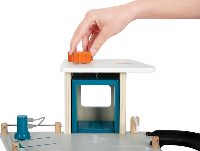 Parking samochodowy wielopiętrowy dla autek Small Foot