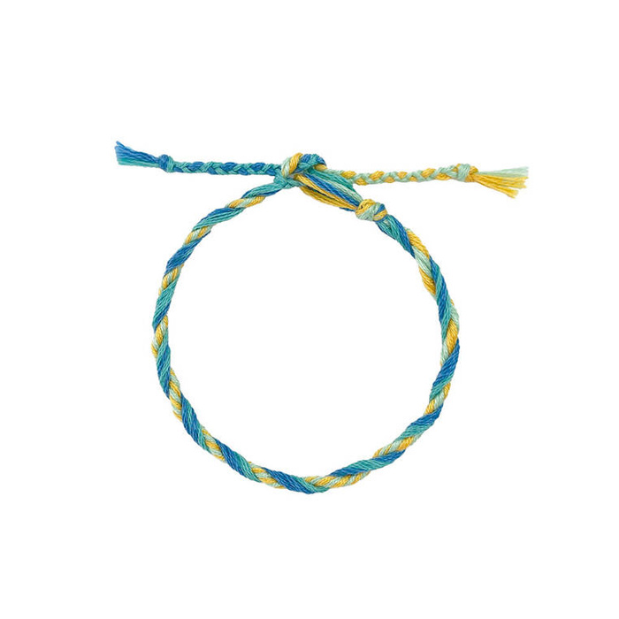 Zestaw kreatywny robienie biżuterii Tęczowe bransoletki 30 szt. Janod