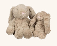 Króliczki maskotki zestaw 2szt Astrup