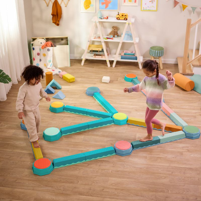 Kamienie sensoryczne Balance & Hop Stepping Stones B.Toys