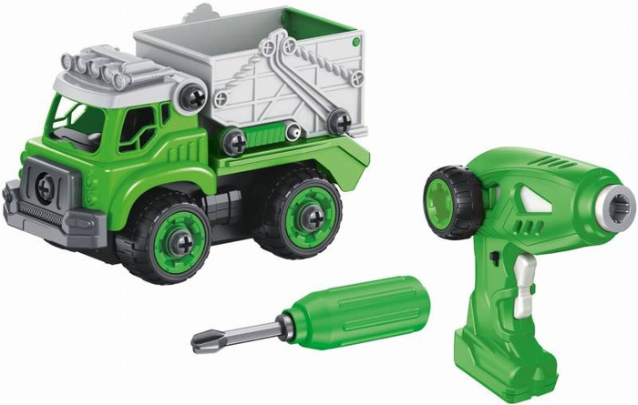 Śmieciarka do skręcenia zdalnie sterowana 9021 Buki