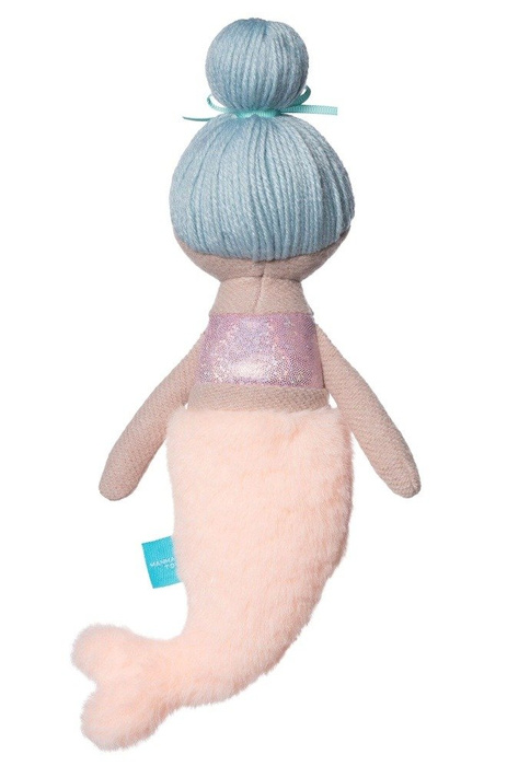 Miękka książka dla niemowląt z syrenką Manhattan Toy