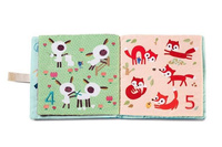 Miękka książeczka do nauki liczenia 1, 2, 3...Lilliputiens