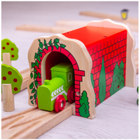 Dodatki do kolejki. Czerwony tunel, Bigjigs Rail