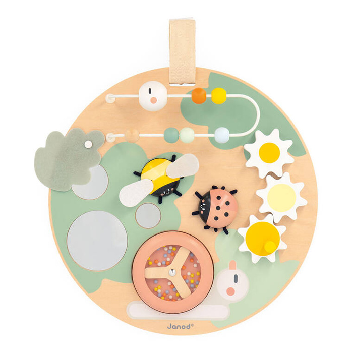 Tablica edukacyjna drewniana Ogród Sweet Cocoon Janod