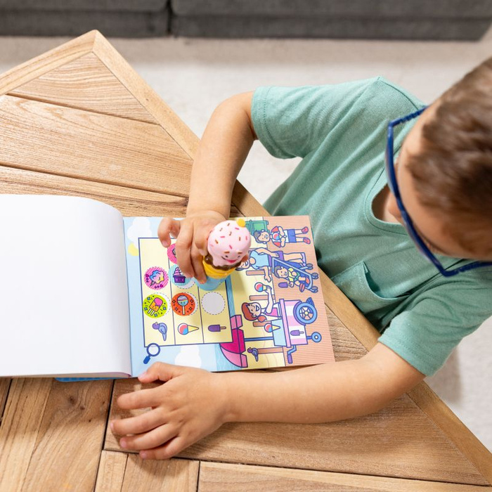 Stempel z naklejkami Sticker Wow Lody Melissa & Doug