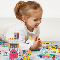 Miękka mata do zabawy z drogą Zaczarowane królestwo Cross Roads Janod