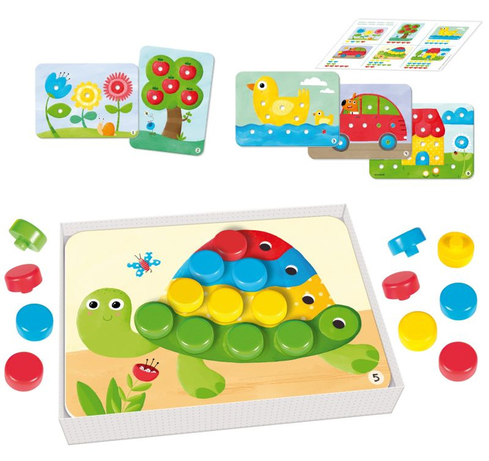 Układanki Baby Kolory Goula