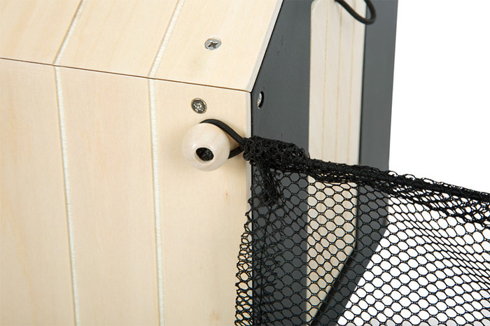 Pluszowy królik w drewnianym domku z wybiegiem Small Foot