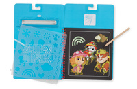 Wydrapywanka zdrapywanka z książką Psi Patrol Scratch Art Pad – Skye Melissa and Doug
