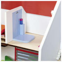 Dwupoziomowy domek dla lalek Eco House 54 el Goki