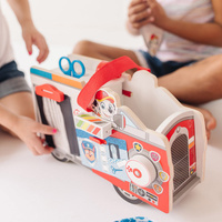 Ambulans Psi Patrol Marshall's pojazd drewniany z akcesoriami Melissa and Doug