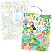 Obrazy do kolorowania w teczce Japonia Djeco