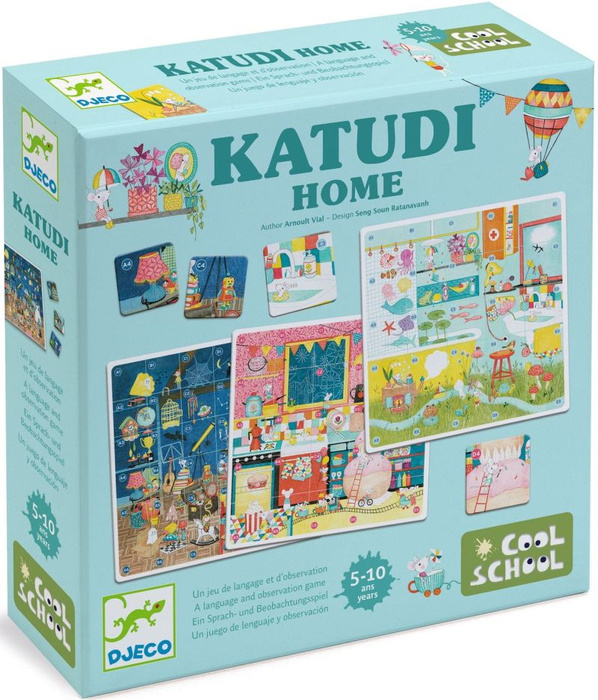 Rodzinna gra planszowa Katudi Home Djeco