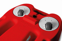 Czerwona deskorolka deska na kółkach Mini Eolo Italtrike