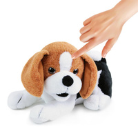 Bobik pluszowy interaktywny przyjaciel Piesek Rappa