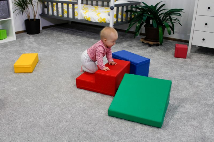 Zestaw do zabawy wielokolorowy Soft Play Corner Climber IGLU