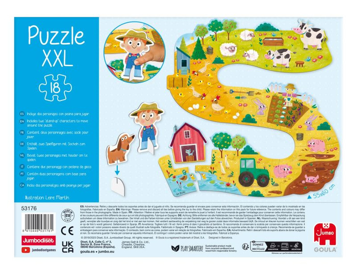 Puzzle XXL farma Goula