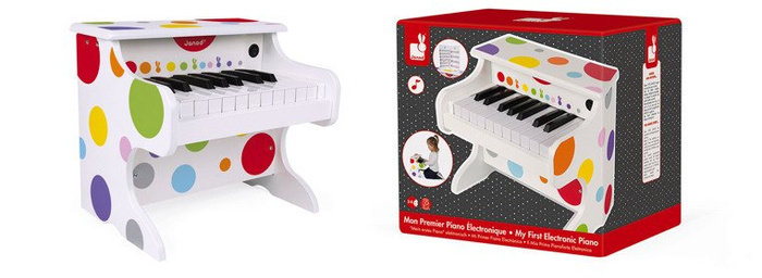 Elektroniczne pianino Confetti, Janod