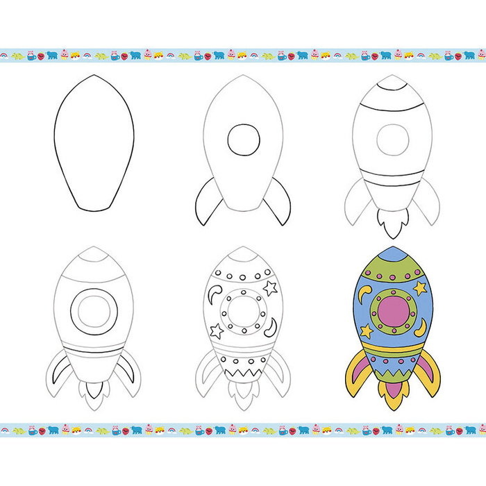 Rysowanie krok po kroku z brokatowymi markerami 20 rysunków i kolorowanek