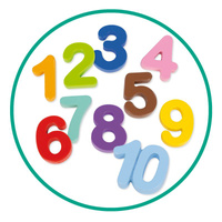 Puzzle poznaj cyfry 1-10 Goula